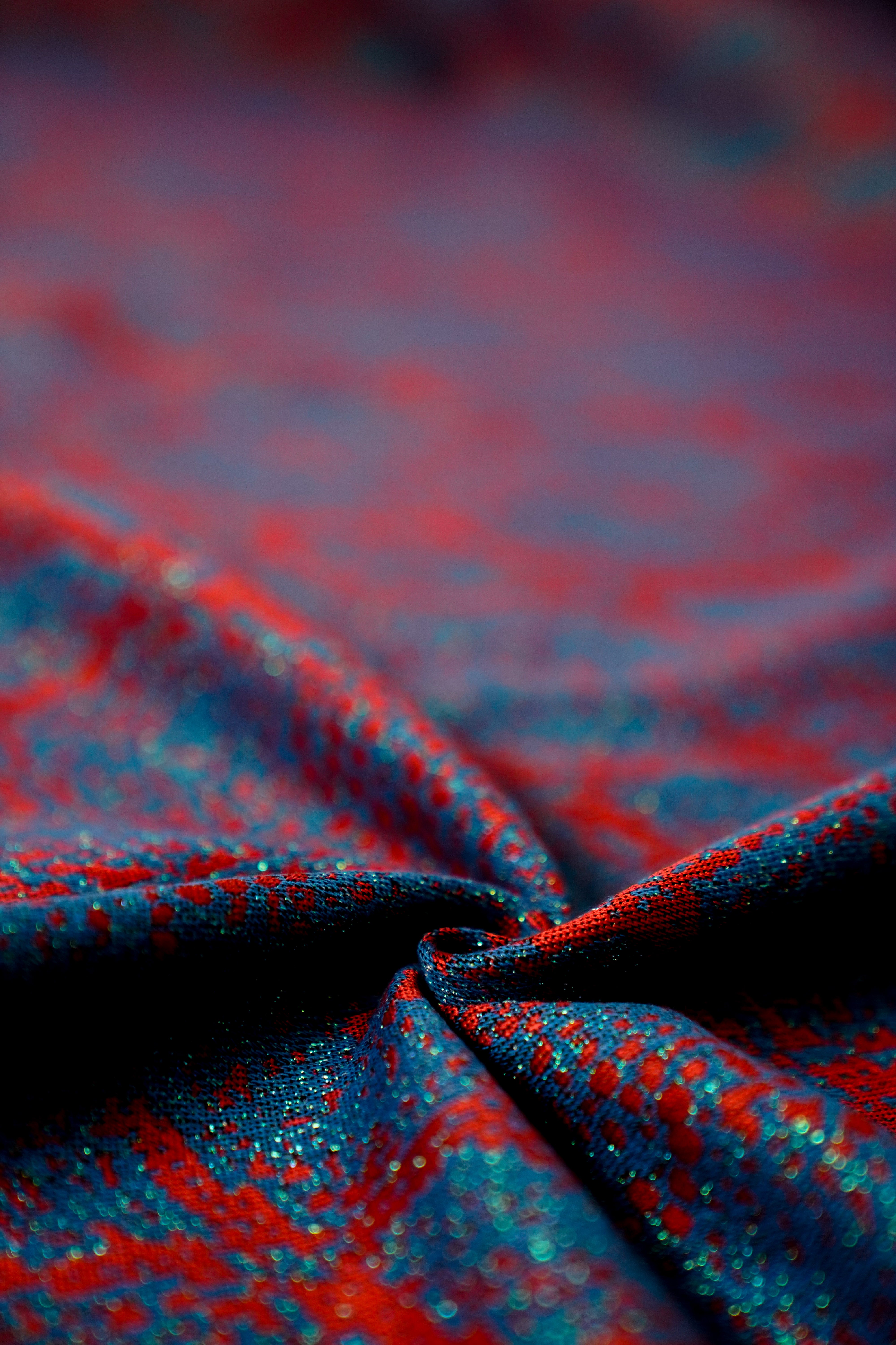 Fular Portabebés Snake red blue