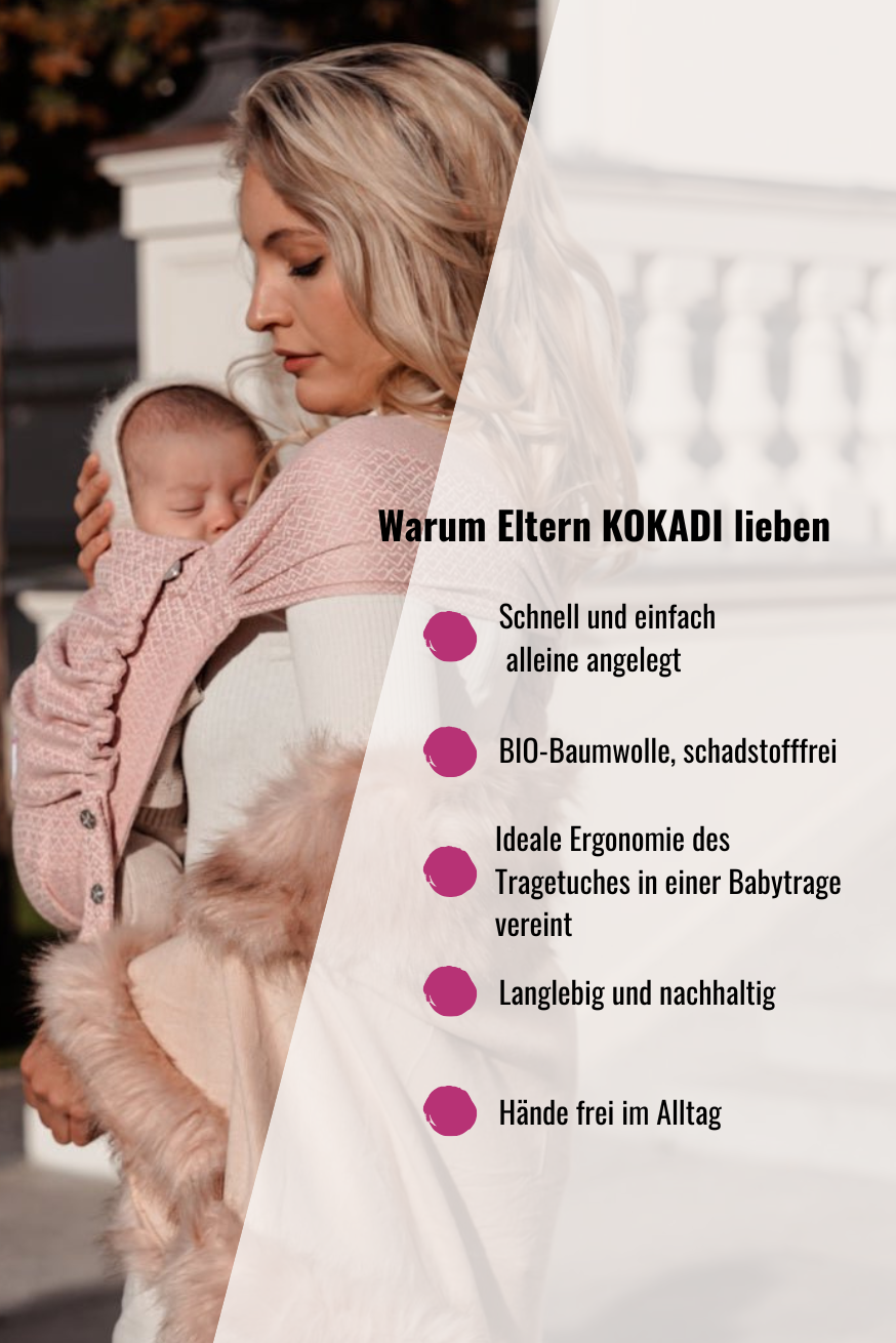 Portabebés WrapStar Heart2Heart Rosé