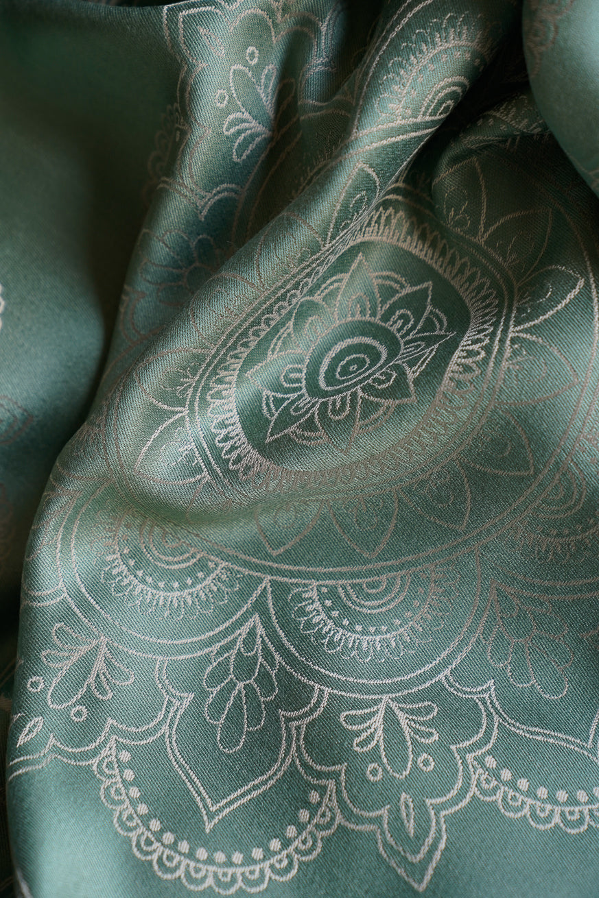 Portabebé Onbu Mándala beige oliva