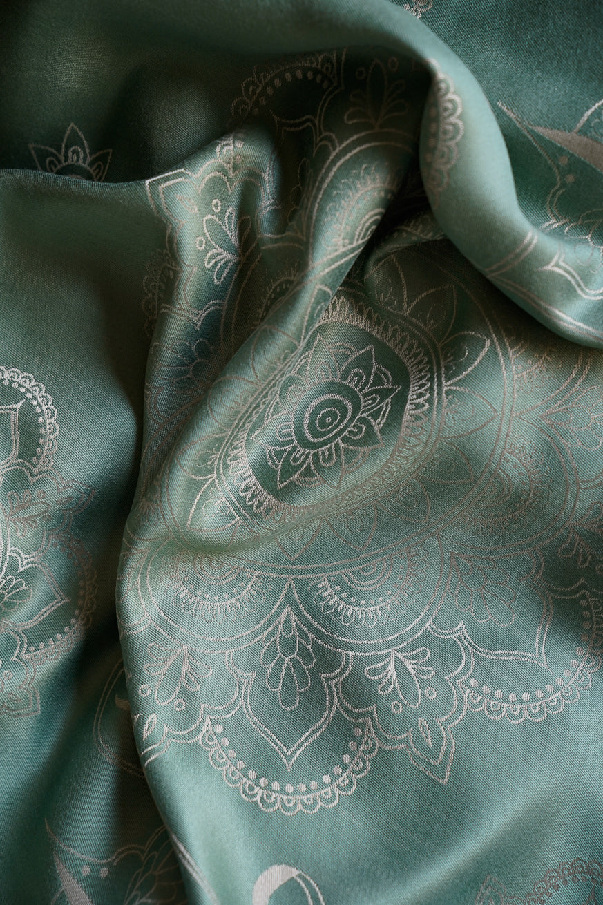 Portabebé Onbu Mándala beige oliva