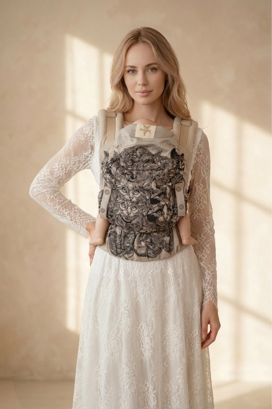 Portabebé Flip gatos