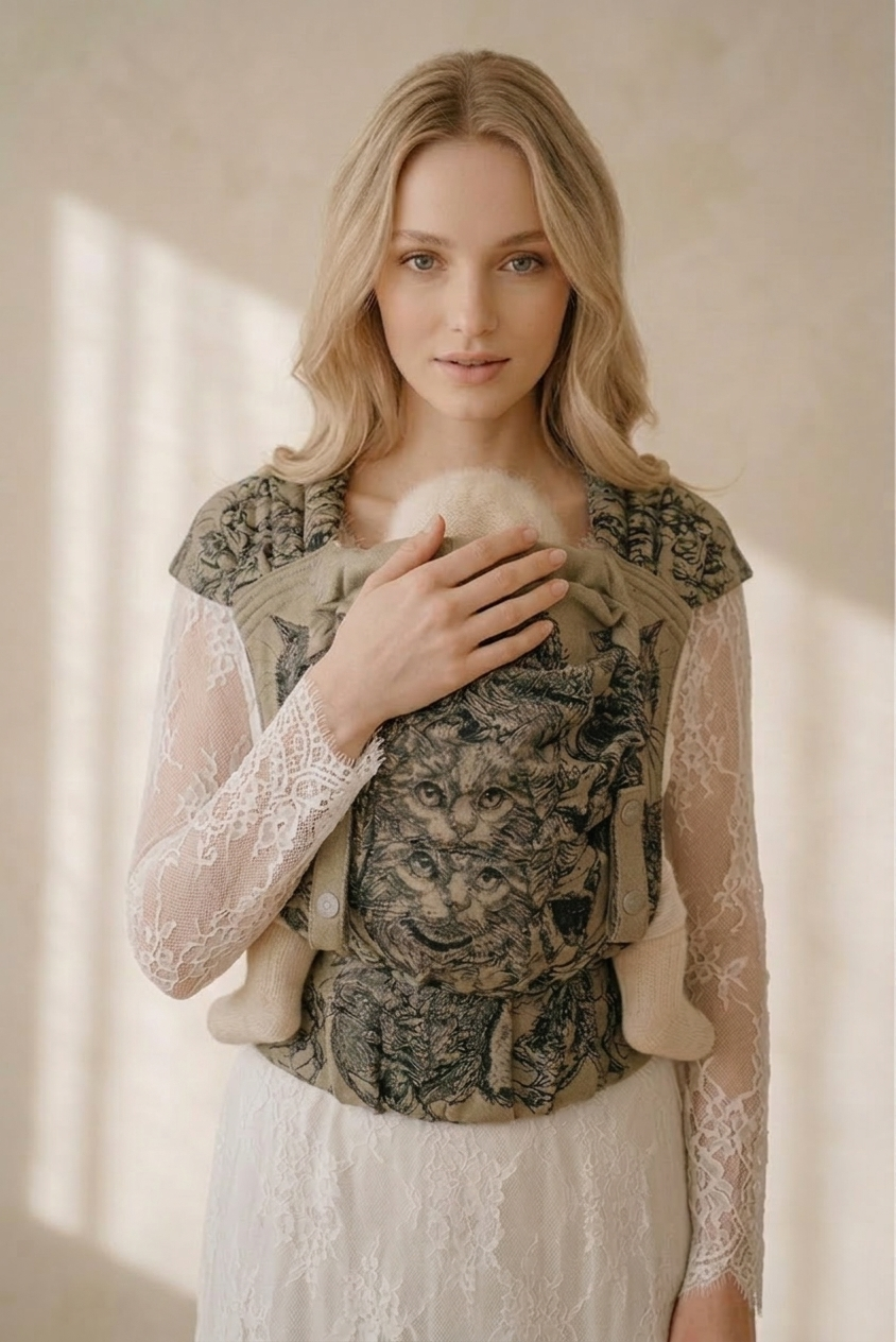 Portabebé WrapStar gatos