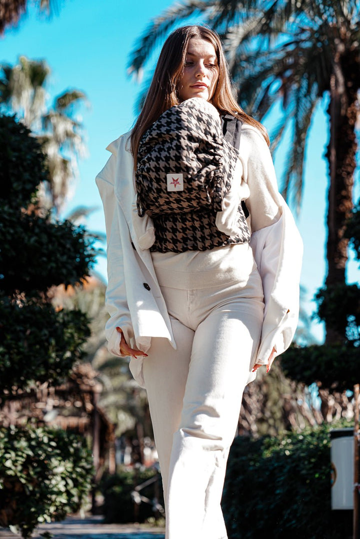 Portabebé Flip Máxima de pata de gallo - KOKADI