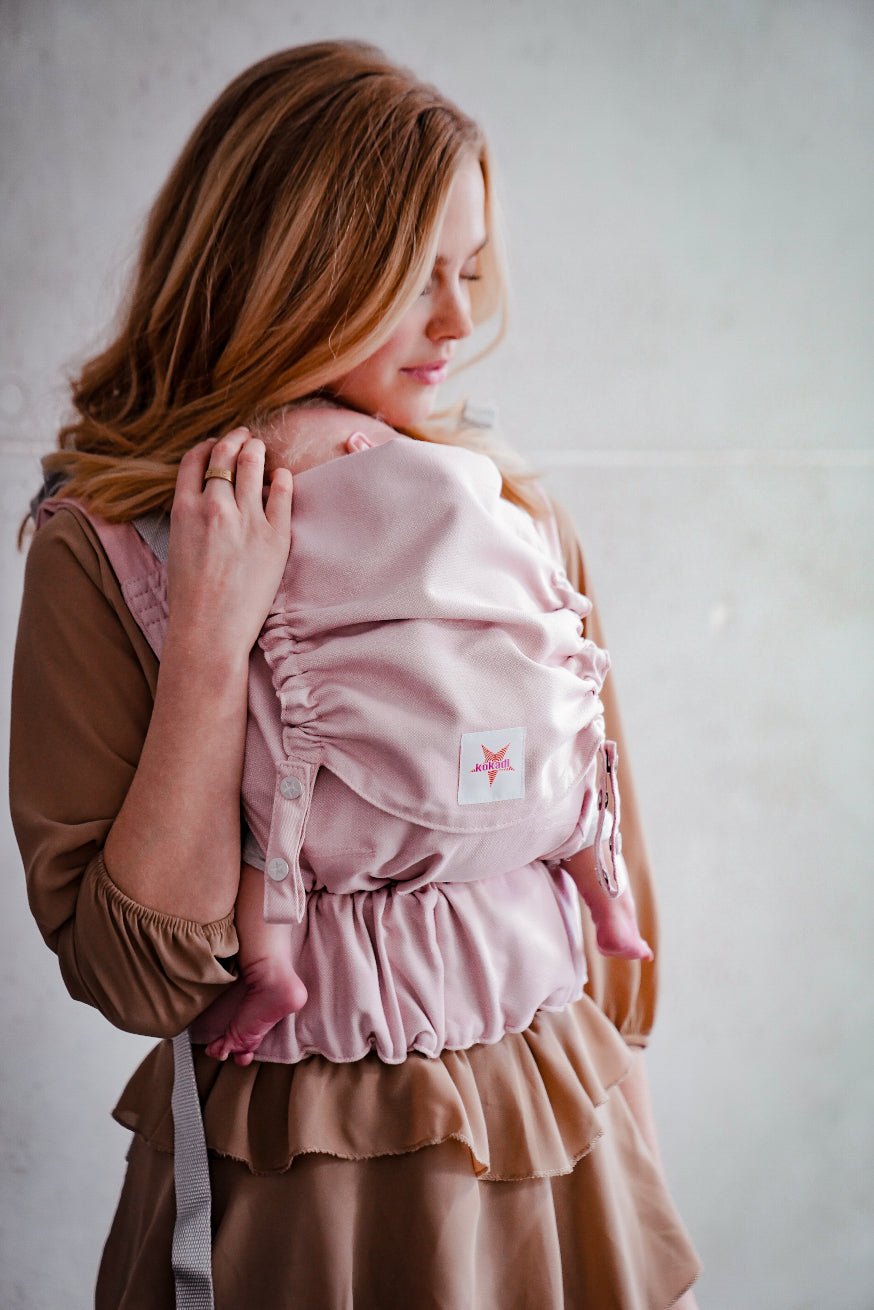 Portabebé Flip Sólo rosado - KOKADI