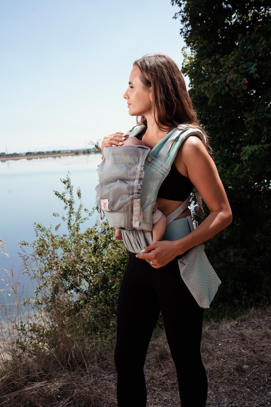 Portabebé Flip Performance Air Menta Heart2Heart - KOKADI