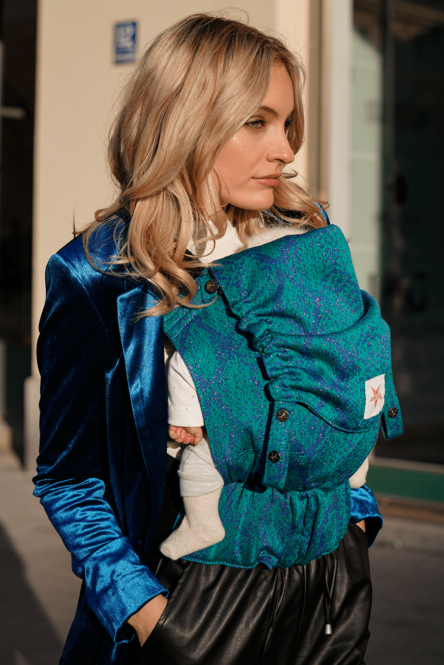 Portabebé Flip Serpiente Azzurra - KOKADI