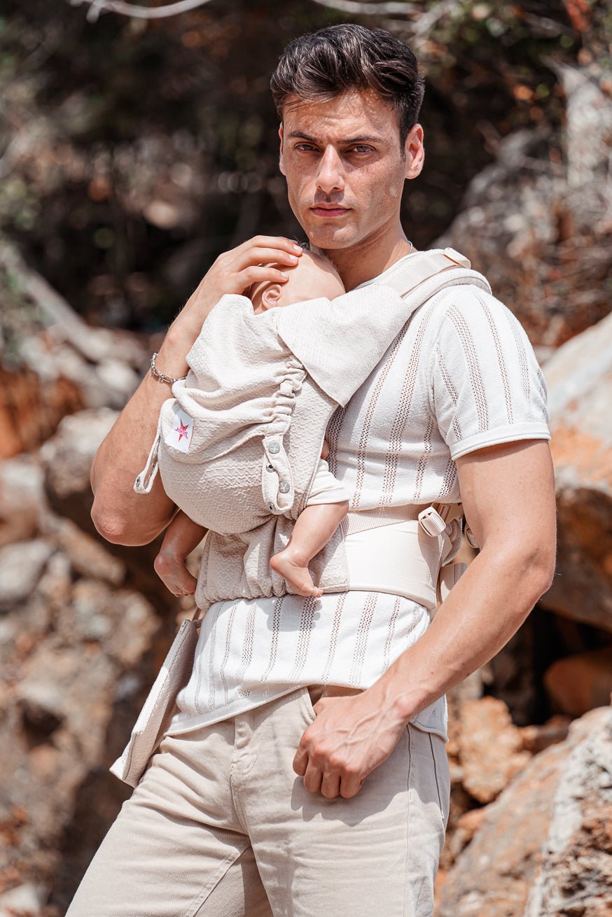 Portabebé Flip X Crema Heart2Heart - KOKADI