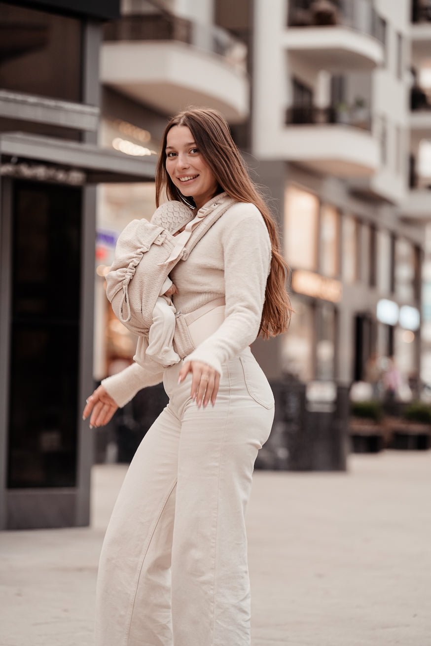 Portabebé Flip X Crema Heart2Heart - KOKADI