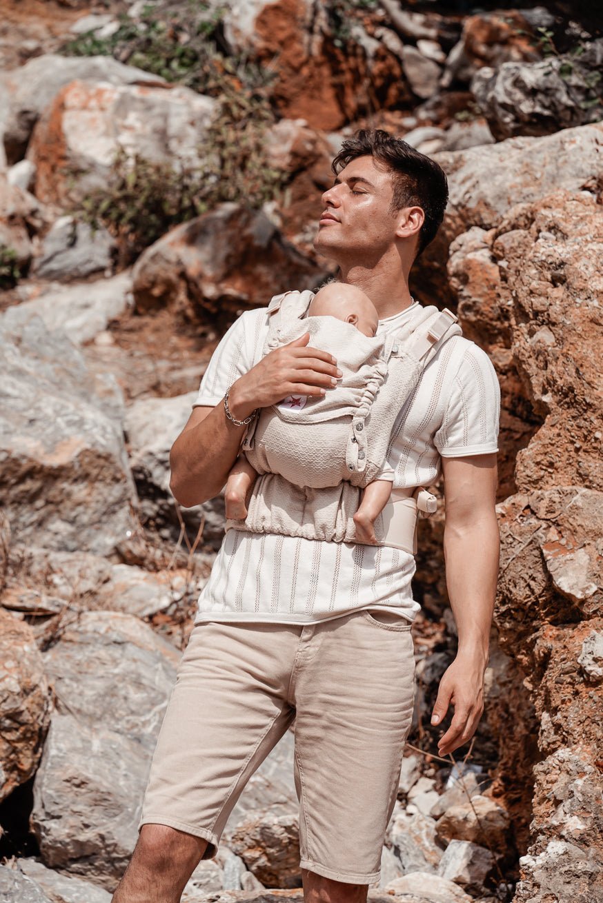 Portabebé Flip X Crema Heart2Heart - KOKADI