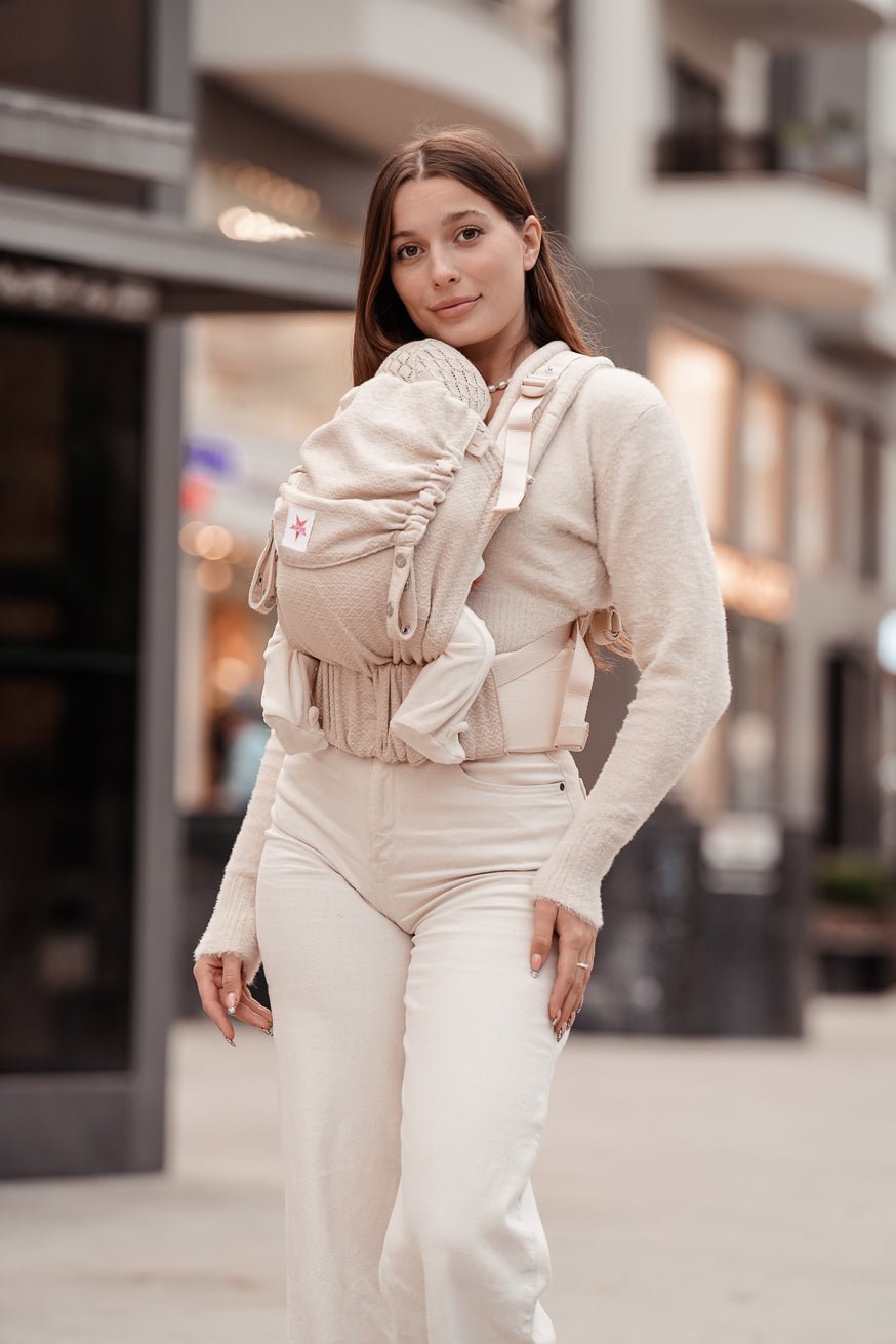 Portabebé Flip X Crema Heart2Heart - KOKADI