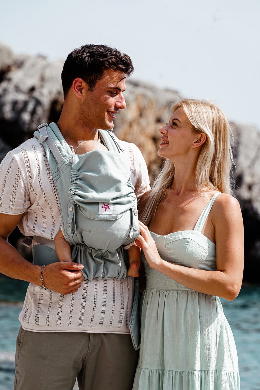 Portabebé Flip X Sólo menta KOKADI