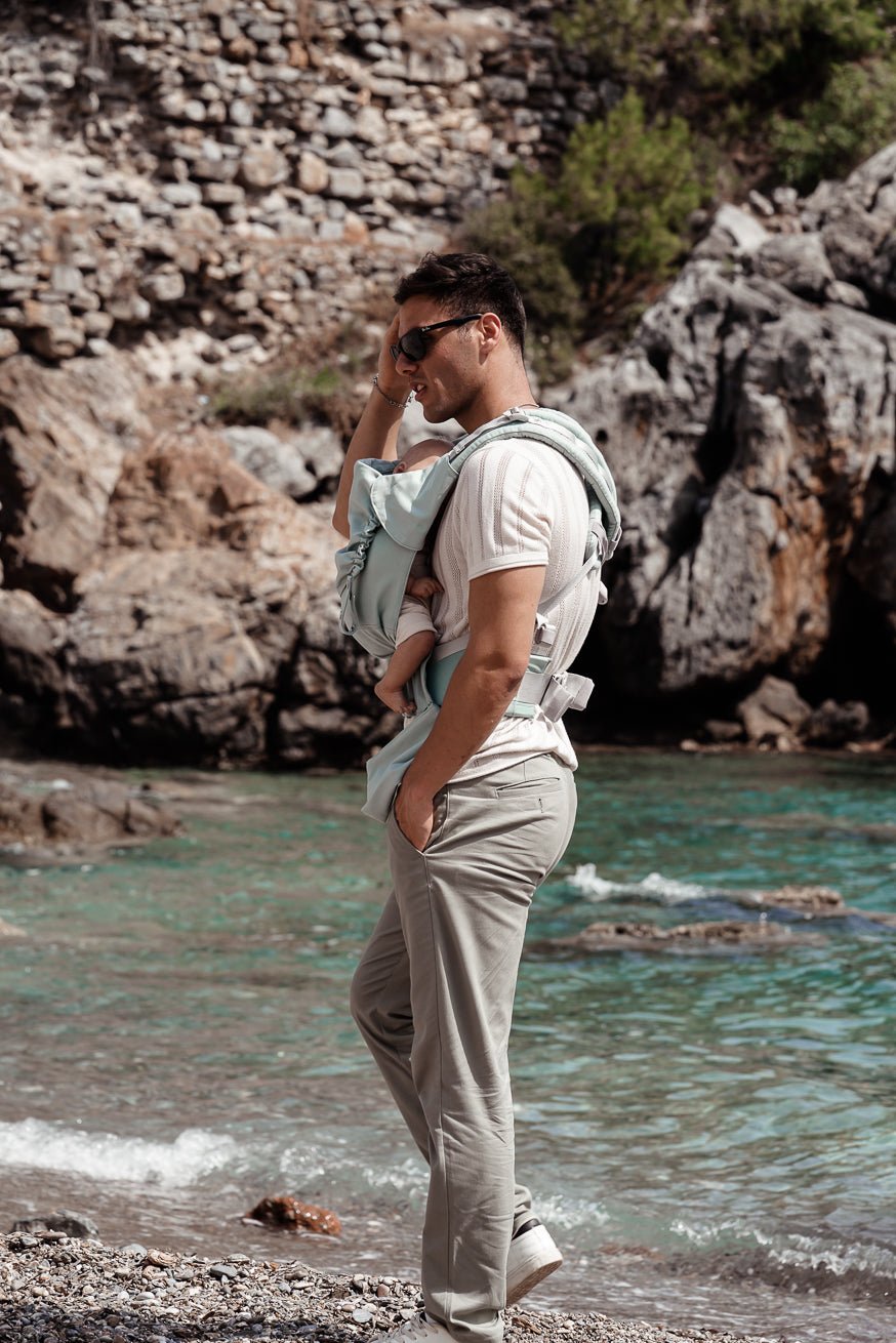 Portabebé Flip X Sólo menta KOKADI