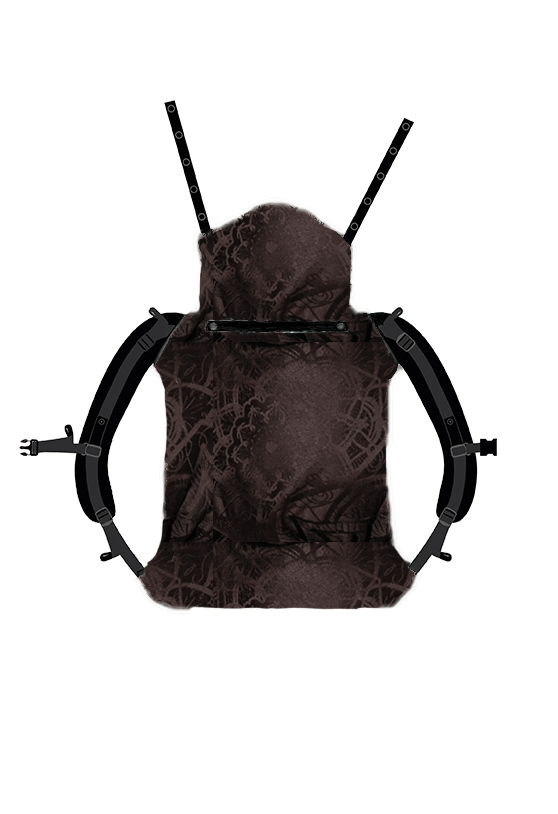 Portabebé Onbu Lilenia belleza negra KOKADI