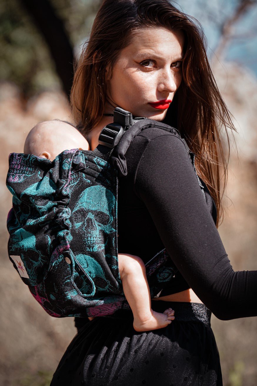 Portabebé Onbu Calaveras aterradoras KOKADI