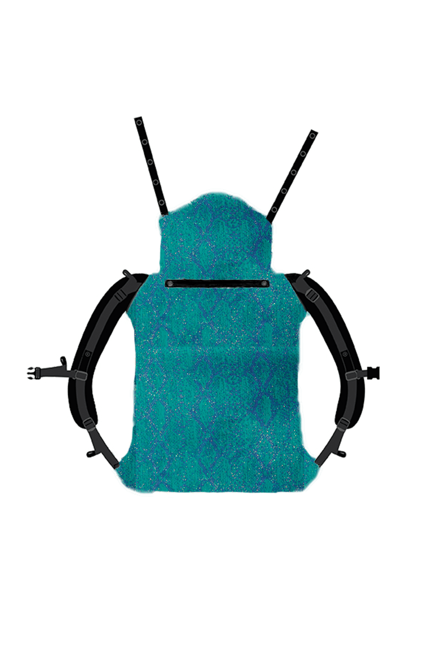 Portabebé Onbu Serpiente Azzura - KOKADI