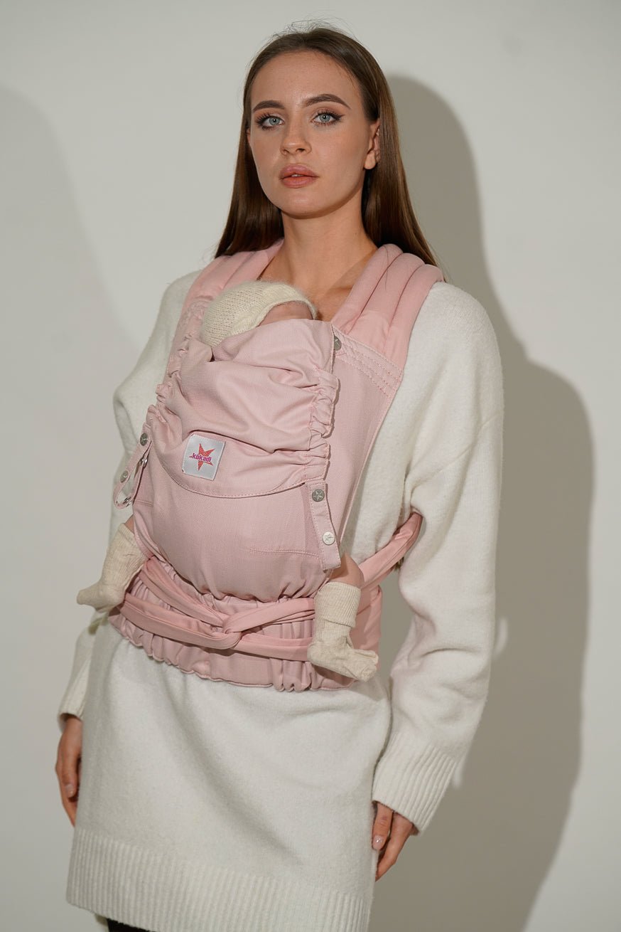 Portabebé TaiTai Sólo rosado - KOKADI