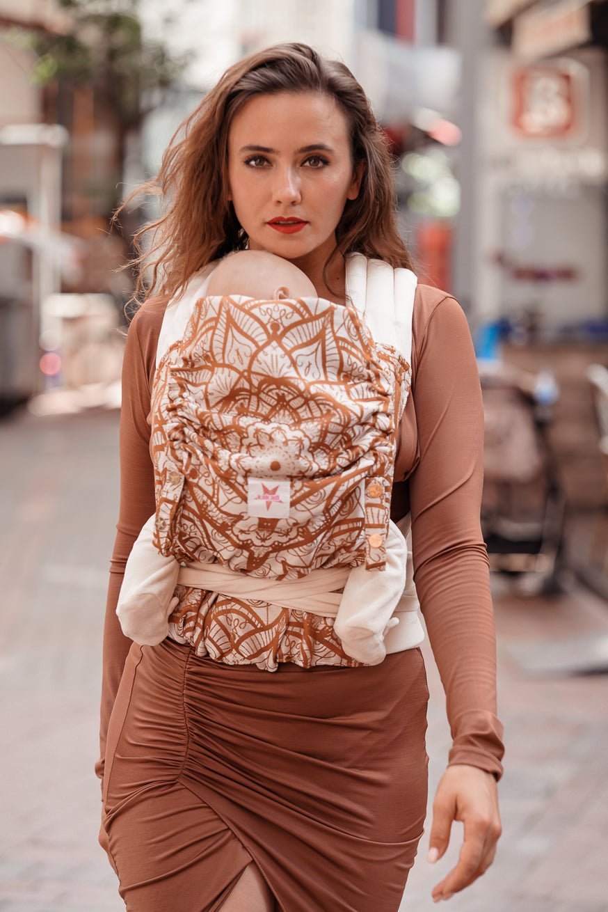 Portabebé TaiTai Lilenia Latte Macchiato - KOKADI