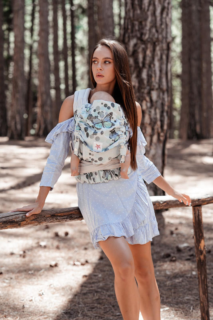 Babytrage TaiTai Mariposa Marbella - KOKADI