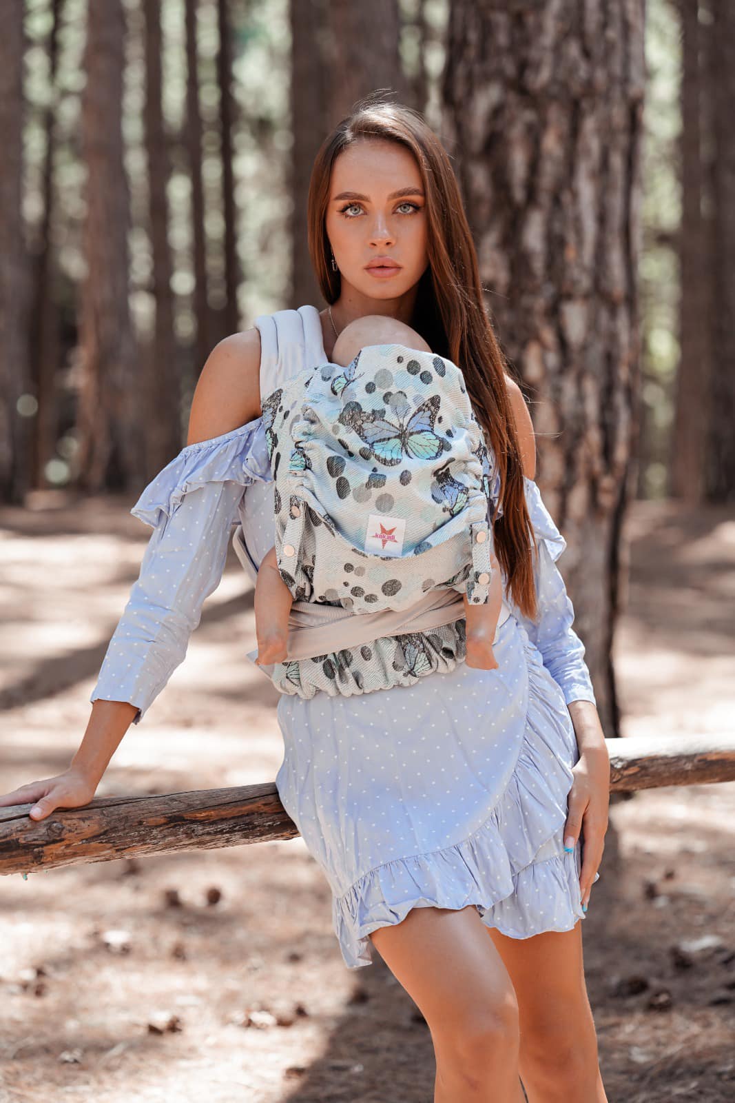 Babytrage TaiTai Mariposa Marbella - KOKADI