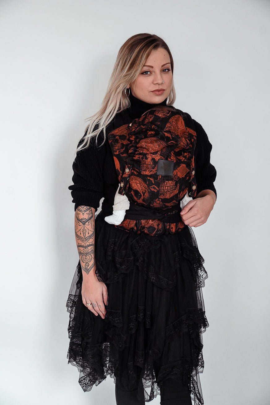 Portabebé TaiTai Calaveras x Florian - KOKADI