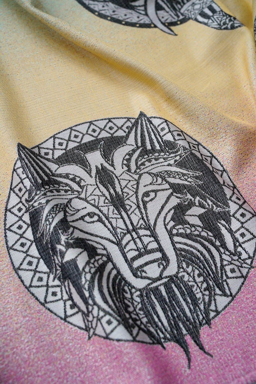 Portabebé TaiTai Lobo mandala salvaje KOKADI