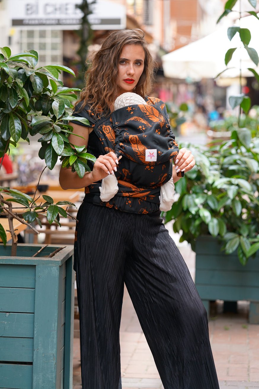 Portabebé WrapStar Plumas Florian - KOKADI