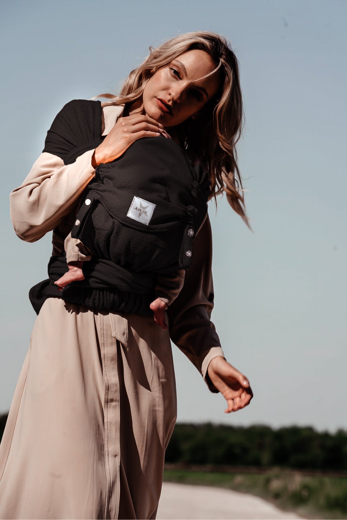 Portabebé WrapStar Heart2Heart belleza negra KOKADI