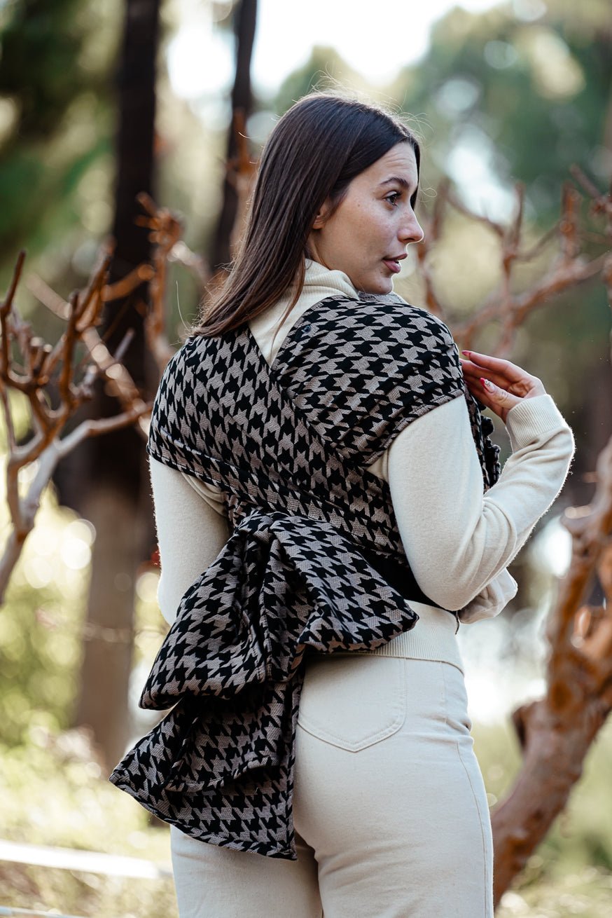 Portabebé WrapStar Máxima de pata de gallo - KOKADI