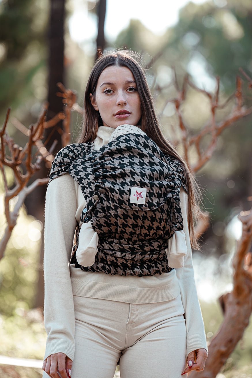 Portabebé WrapStar Máxima de pata de gallo - KOKADI