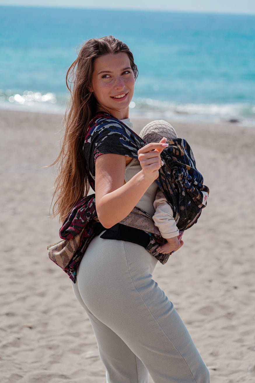 Portabebé WrapStar Junglefari Oro Vibrante - KOKADI