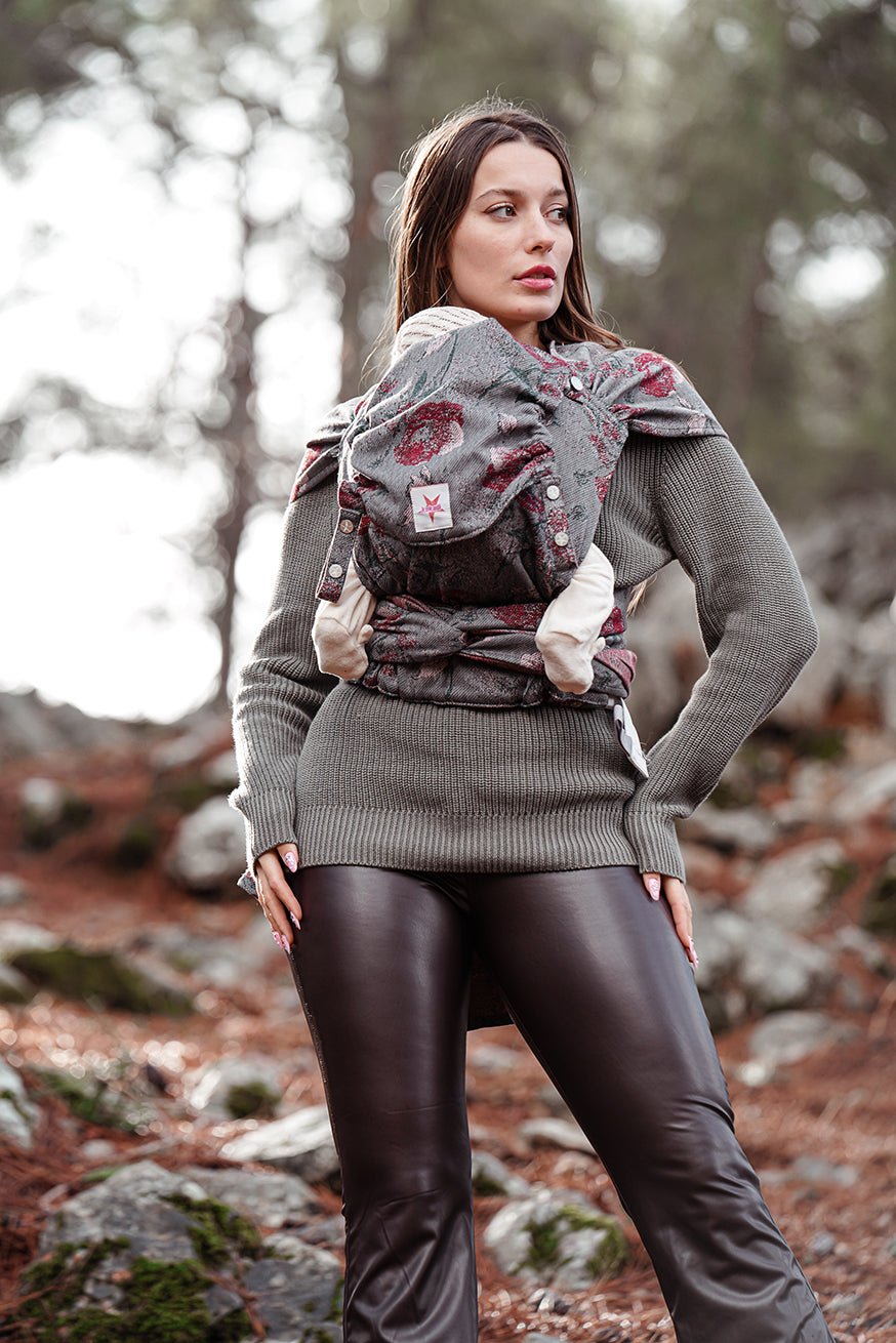 Portabebé WrapStar Almas de amapola KOKADI