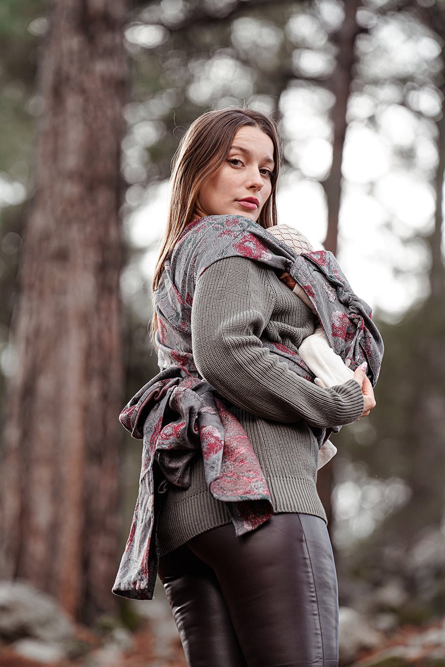 Portabebé WrapStar Almas de amapola KOKADI