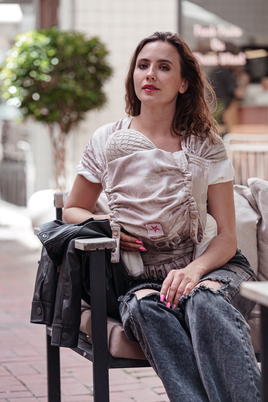 Portabebé WrapStar Calaveras sedosas KOKADI