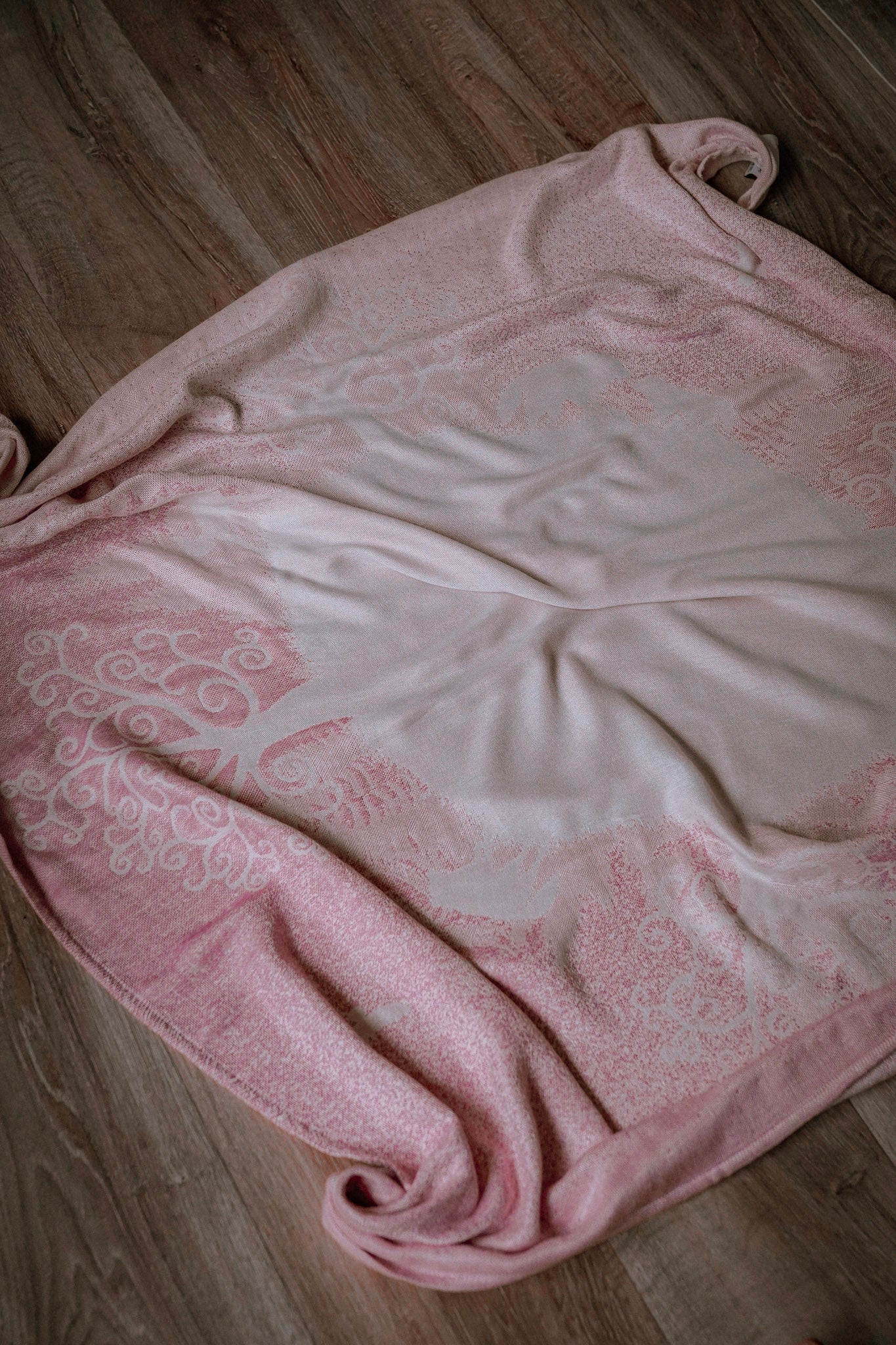 Manta de peluche Bosque de Lobos Elaine - KOKADI