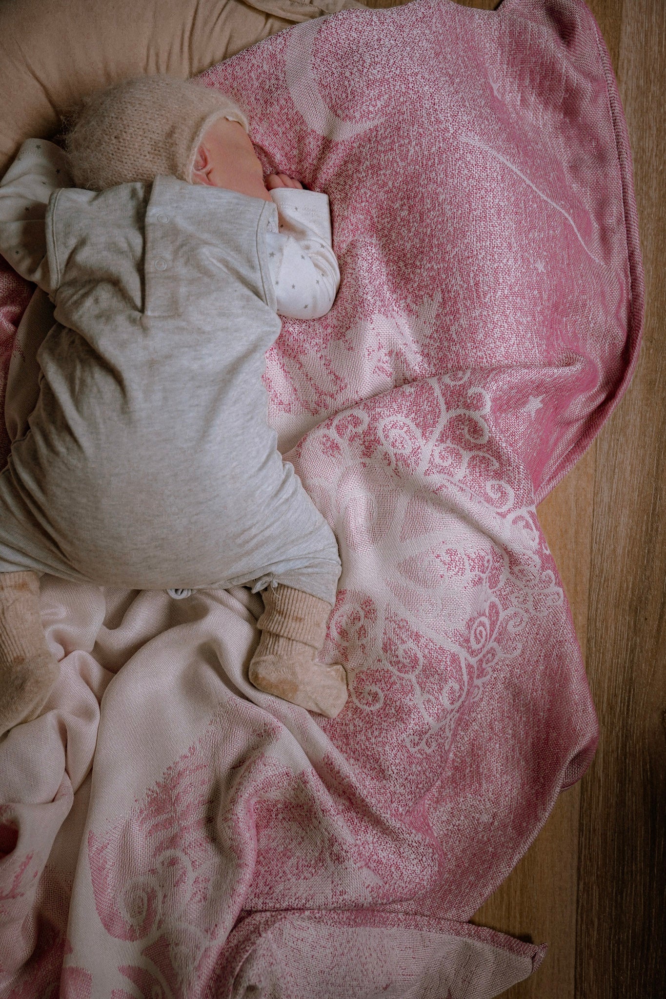Manta de peluche Bosque de Lobos Elaine - KOKADI
