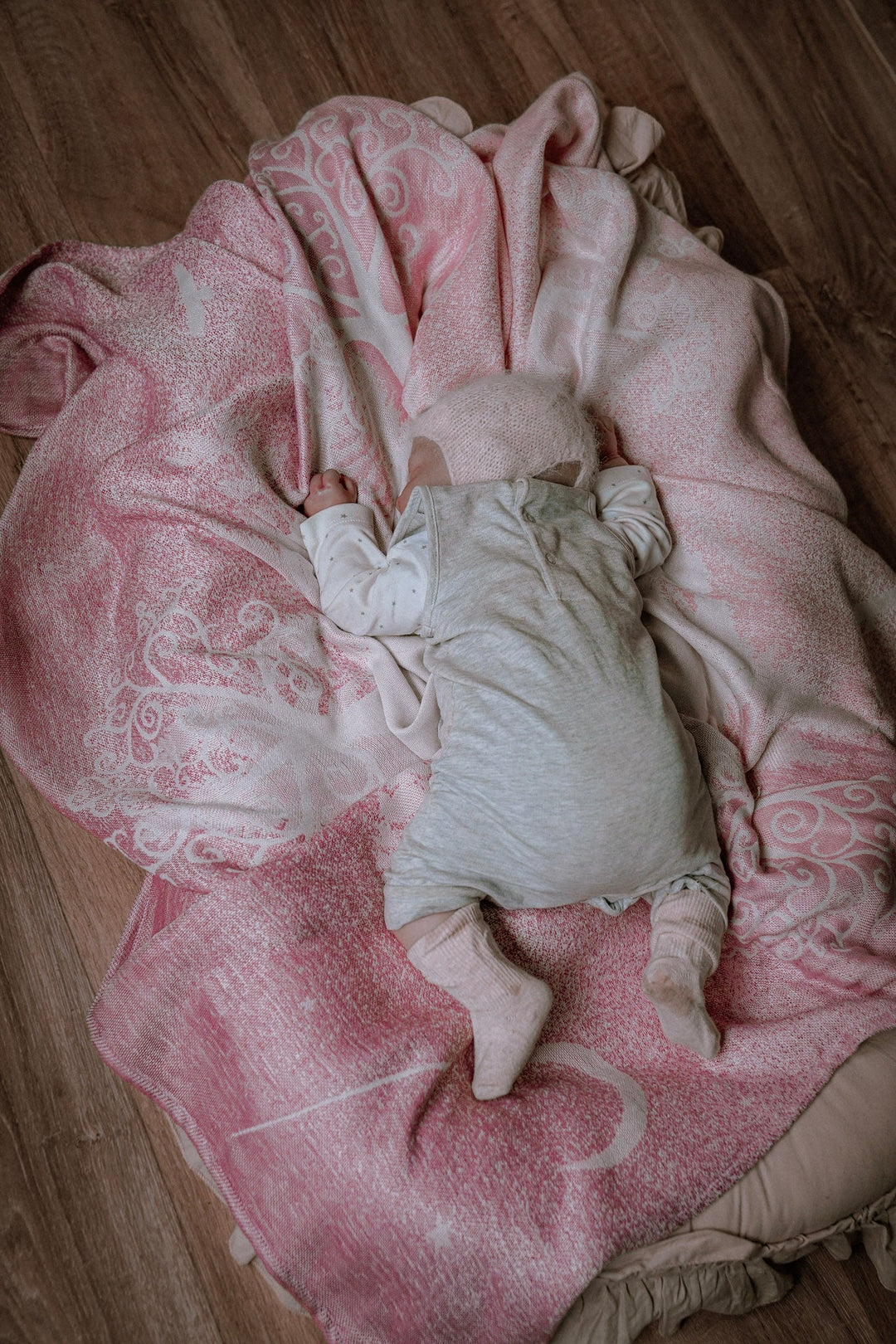 Manta de peluche Bosque de Lobos Elaine - KOKADI