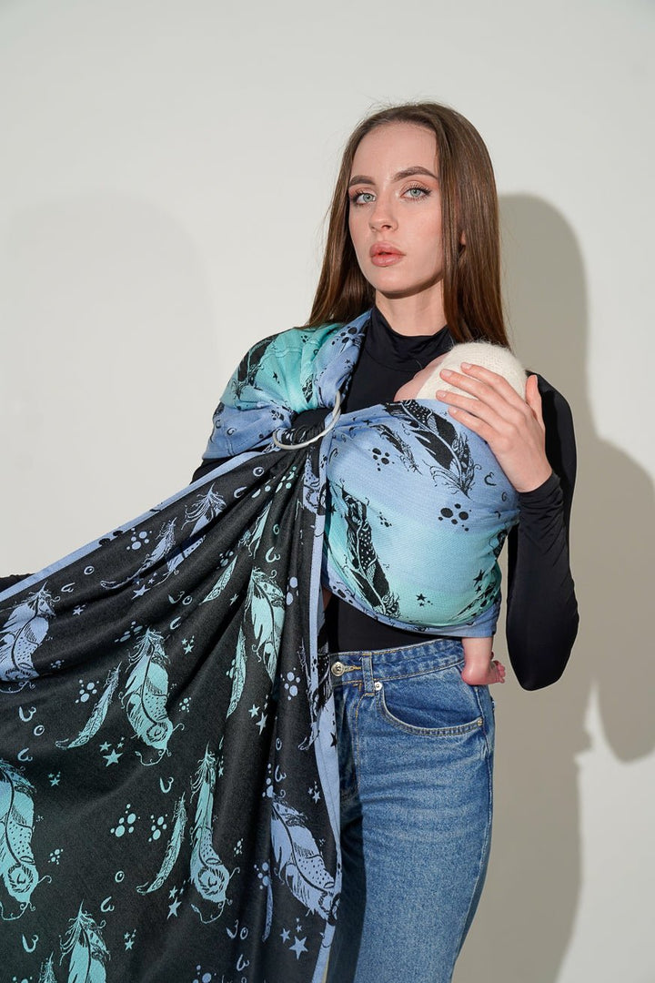 Bandolera Niyaha azul recargada KOKADI