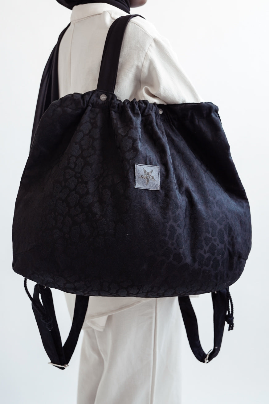 Mommy bag safari belleza negra