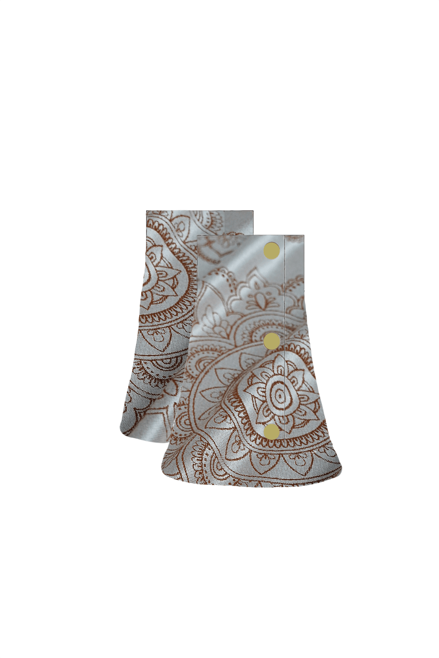 Protector de bandolera Mandala Latte Macchiato x Bamboo - KOKADI