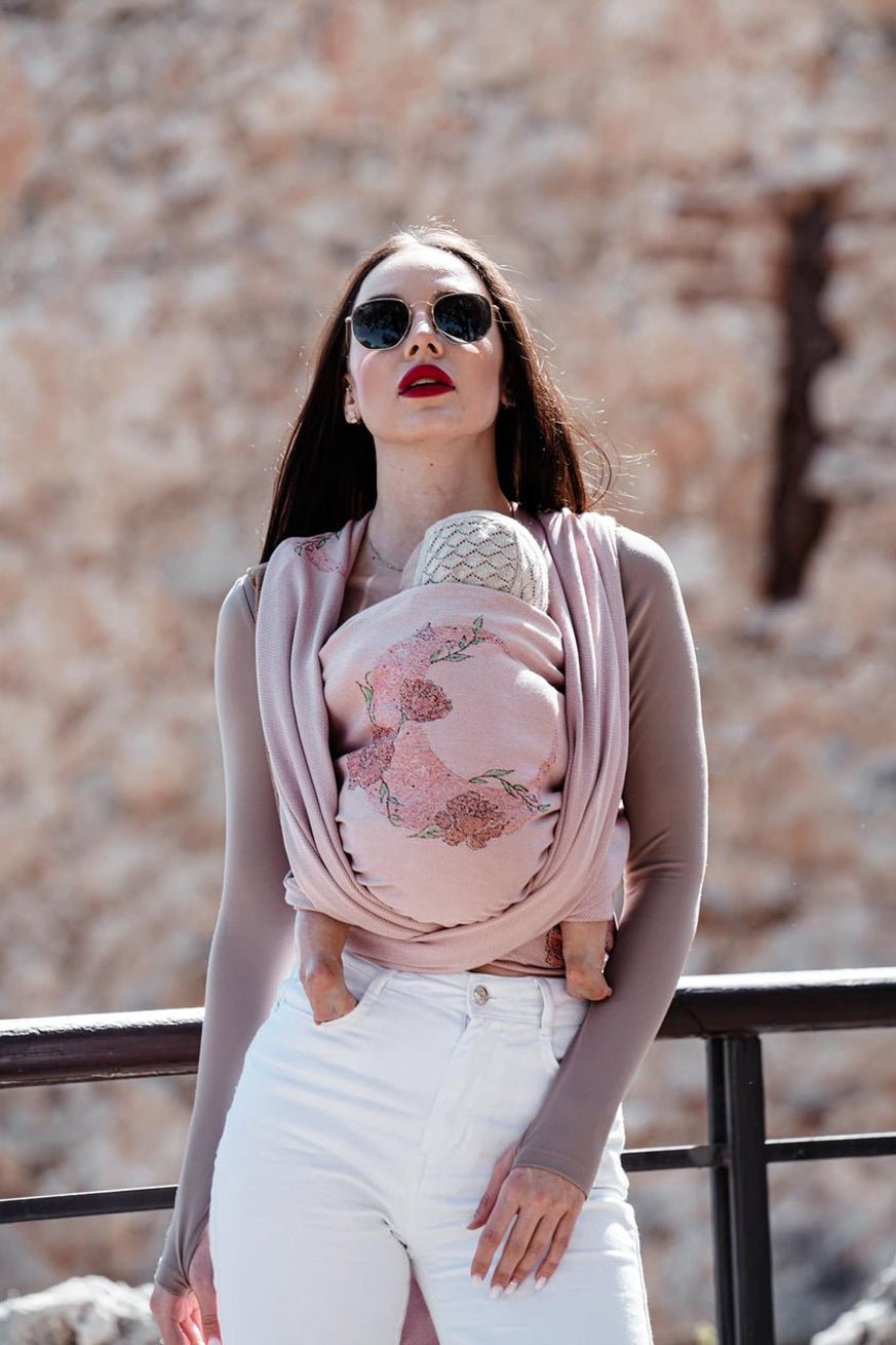 Fular portabebé Flor de Luna - KOKADI