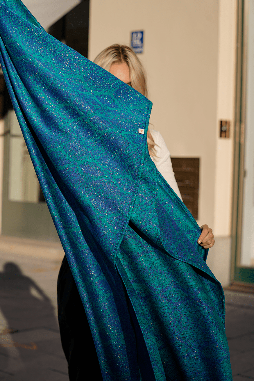 Fular portabebé Serpiente Azzura - KOKADI