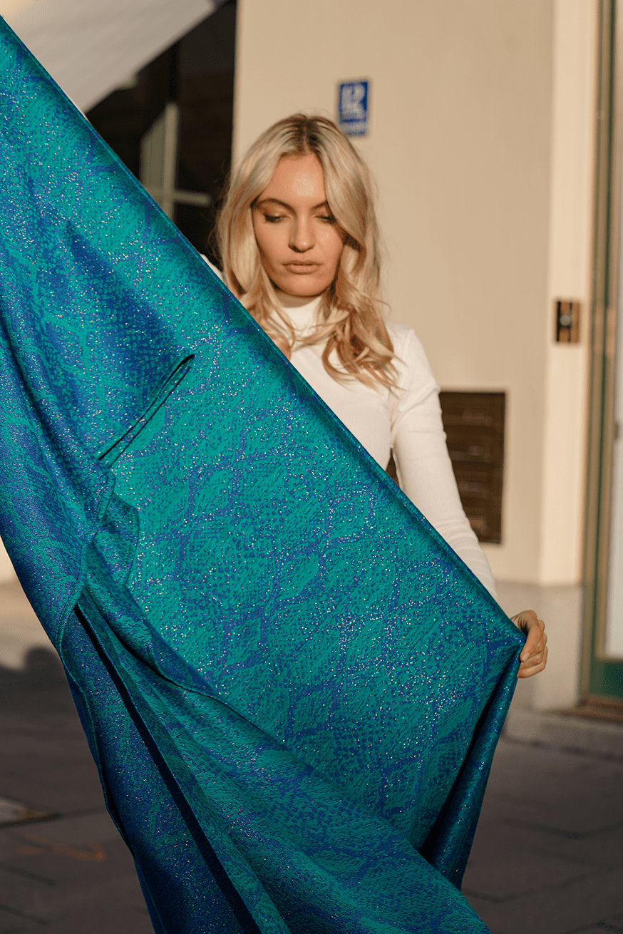 Fular portabebé Serpiente Azzura - KOKADI