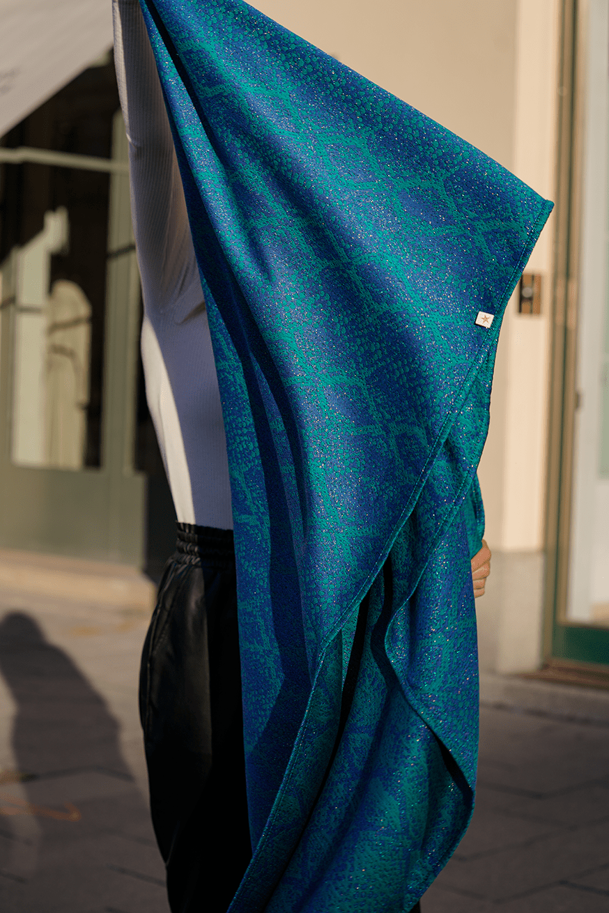 Fular portabebé Serpiente Azzura - KOKADI