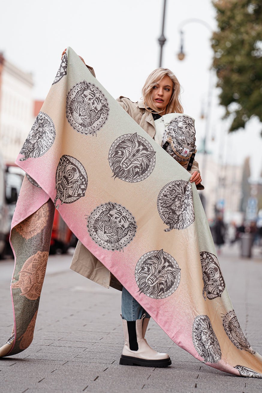 Fular portabebé mandala salvaje - KOKADI