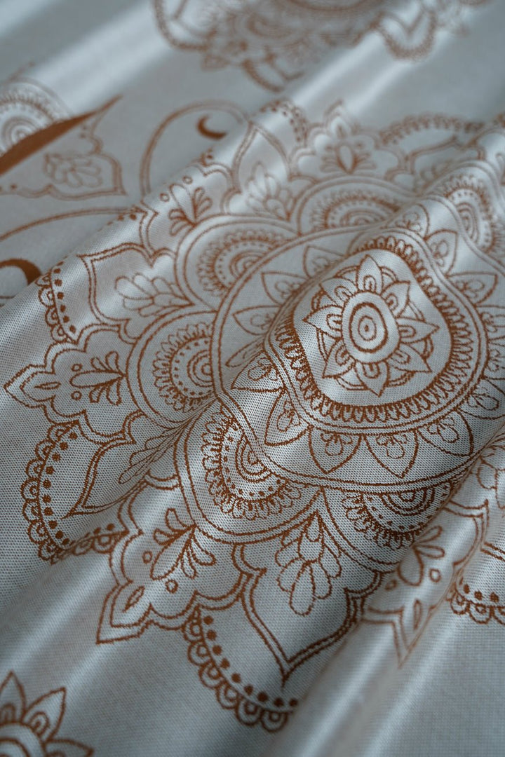 XXL Shopper Mandala Latte Macchiato x Bambú - KOKADI