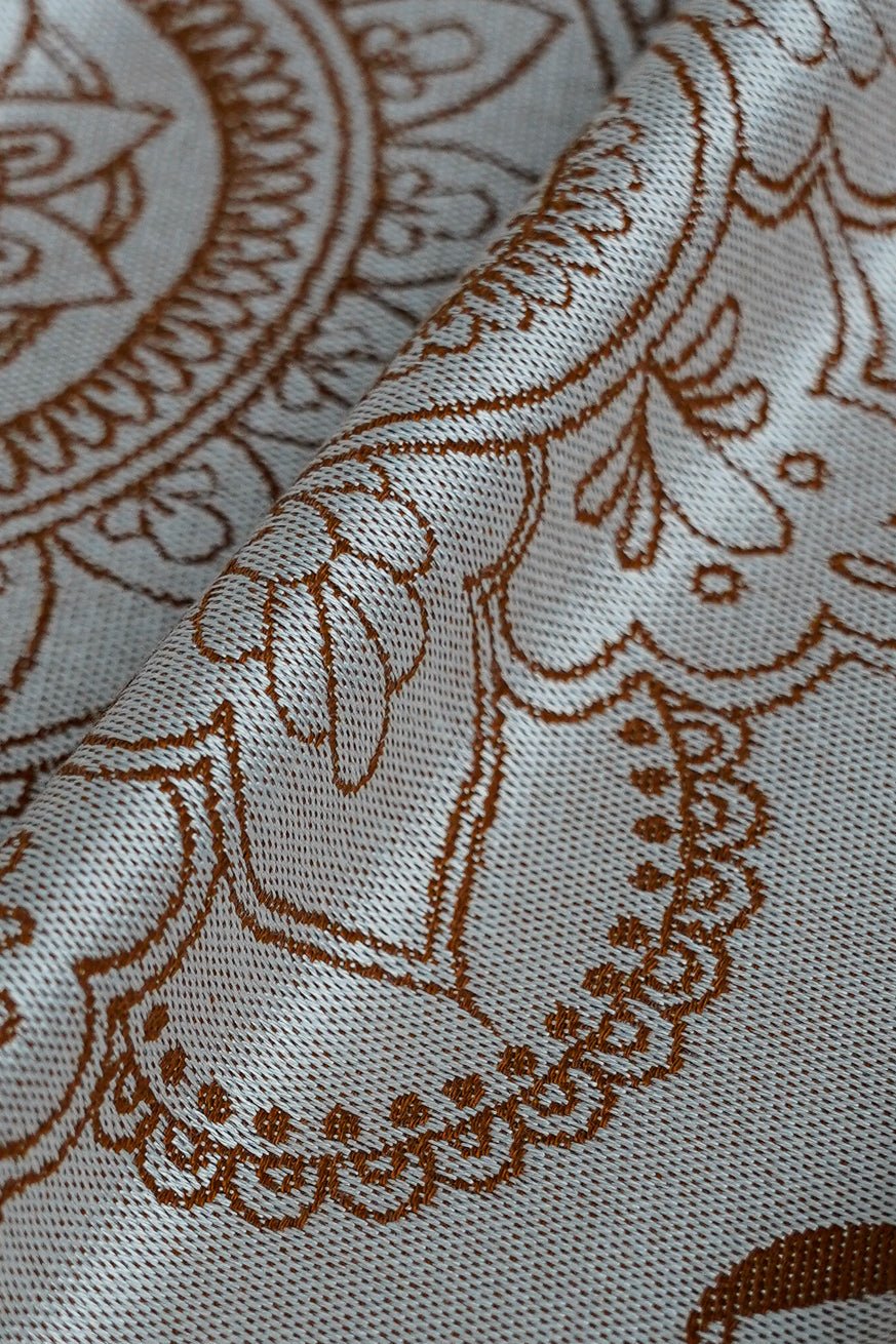 XXL Shopper Mandala Latte Macchiato x Bambú - KOKADI