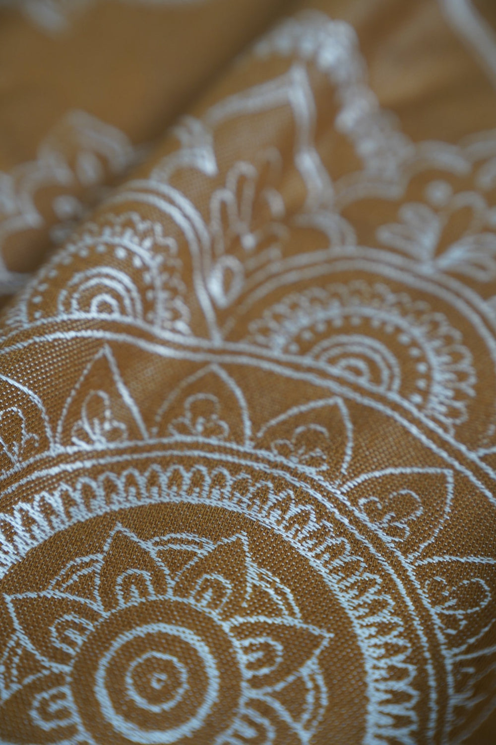 XXL Shopper Mandala Latte Macchiato x Bambú reverso - KOKADI