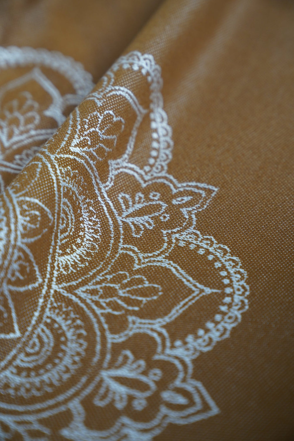 XXL Shopper Mandala Latte Macchiato x Bambú reverso - KOKADI