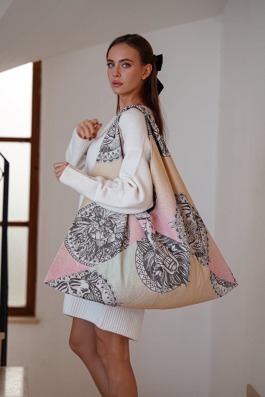XXL Shopper mandala salvaje - KOKADI