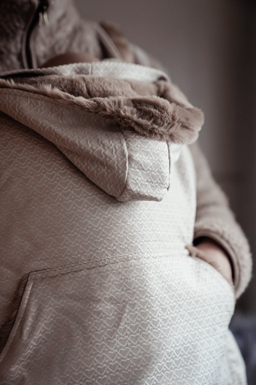 Funda de transporte Heart2Heart Crema